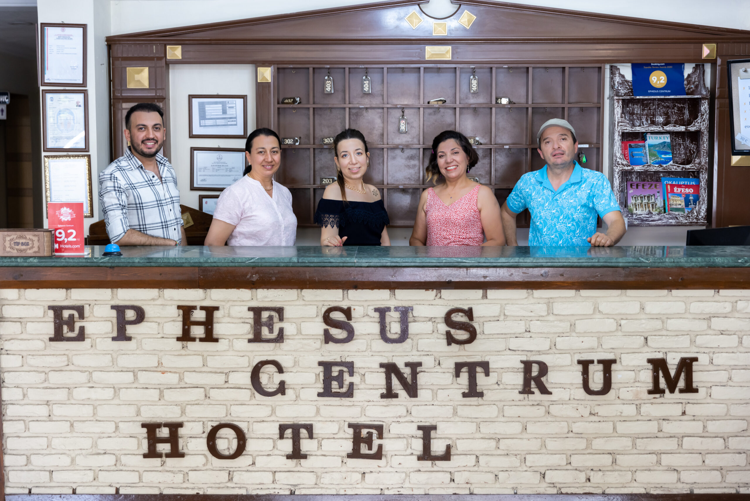 Ephesus Centrum Hotel Selcuk Sirince Reception